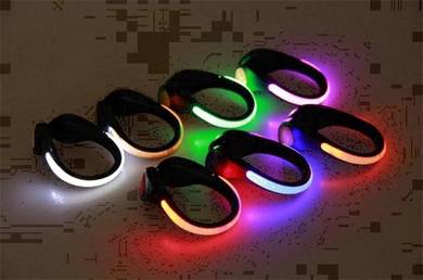 LED Safety Shoe Light Clip Running Jogging Cycling