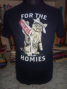 For The Homies Cat  Tupac Cat T- Shirt