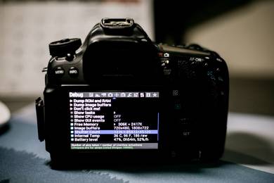 Canon 70D [FOR PARTS] [VIDEO MODE ONLY]
