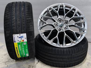 BMW E90 F30 F32 X1 E84 19" Rim + Tayar Baru R323
