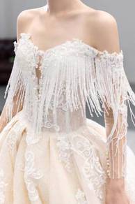 Cream wedding bridal dress gown RB2200