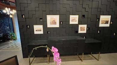 Black Wooden Custom-made Table