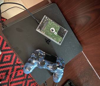 Ps4 500gb with Hard Disk 500gb