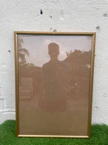 C002 Bingkai Gambar Kayu 54x75cm Wood Poster Frame