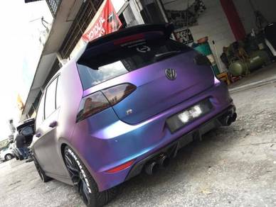 Vw Volkswagen Golf mk7 rear carbon diffuser