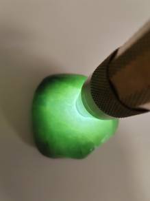 Ice Light Green Jadeite Jade Polished Rough Stone