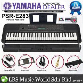 Yamaha PSR-E283 61 Key Portable Keyboard Piano