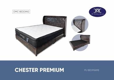 Queen Bed CHESTER BK