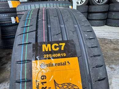 Tayar baru 225 40 19 Continental mc7 new Tyre 2026