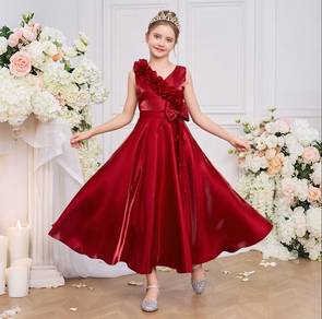 Red dress for a girl