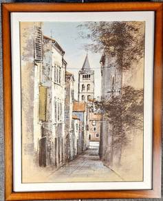 Oil Painting - Veli Bell Tower Rab Croatia II