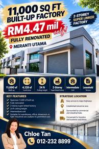 Warehouse / Factory For Sale in Puchong,SGR