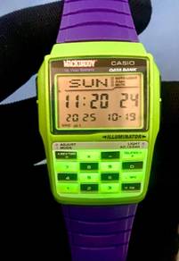 Casio dbc-32 x Mackdaddy watch rare collection 