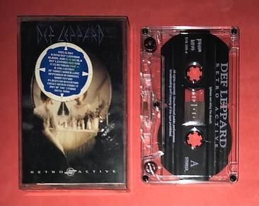 DEF LEPPARD - RETRO ACTIVE CASSETTE Kaset