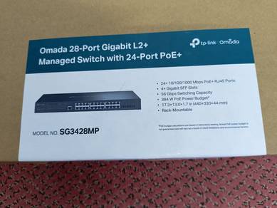 TP-Link Omada 28-Port Gigabit Managed Switch POE