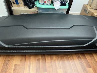 TAKA Roofbox 500 LITRE + Heavyduty ROOFRACK