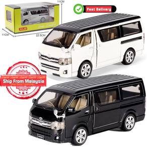 1:32 Toyota Hiace MPV Van Alloy Car Model Toys