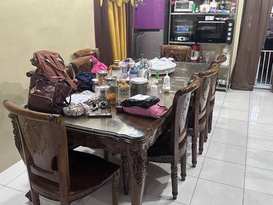 Meja Makan Kayu Jati