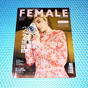 Majalah FEMALE Jan 2020 Yuna Cover Magazine