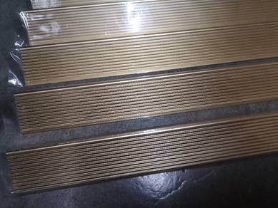 Aluminium staircase protection anti slip