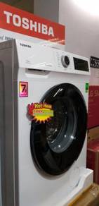 New TOSHIBA Front Load R-inverter Washer (7.5kg)