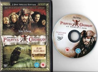 Ori DVD - PIRATES OF THE CARIBBEAN 3 [2007] 2CD