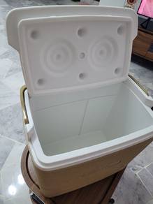 Cooler storage box (17,L)