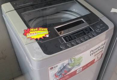 LG 8kg Washing Machine 5jL1n9i - terpakai