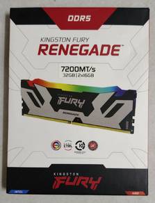 RAM DDR5 Kingston Fury Renegade 32GB
