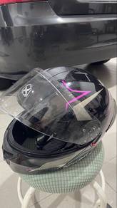 helmet full face baru l size