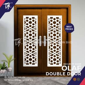 Olaf Security Door - (DOUBLE DOOR)