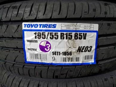 195/55/15 Toyo Nano Energy 3 Tyre 2026 Tayar