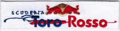 F1 Scuderia Toro Rosso STR Formula 1 Car Patch