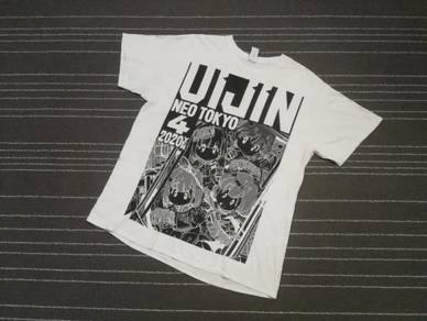 Uijin neo tokyo girl band tee saiz xl