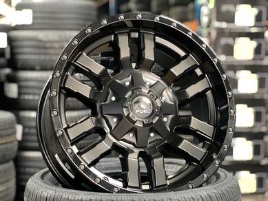 NEW 18 Fuel Sledge Rim Hilux Fortuner Ranger Dmax