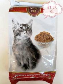 Royal Cat Dry Cat Food Feed 1.5kg Makanan Kucing