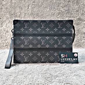 Louis Vuitton Monogram Eclipse Trunk Clutch