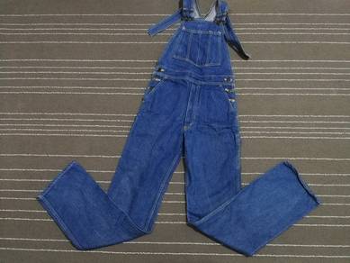 Vintage Edwin 1020 blue denim overall xs