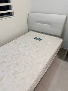 single size bed frame and Mattress