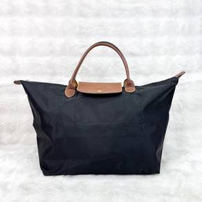 Longchamp Le Pliage Neo Black Nylon Bucket Bag