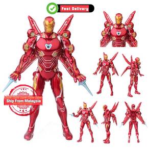 Marvel Iron Man Action Figure IRONMAN MK50 18cm PV