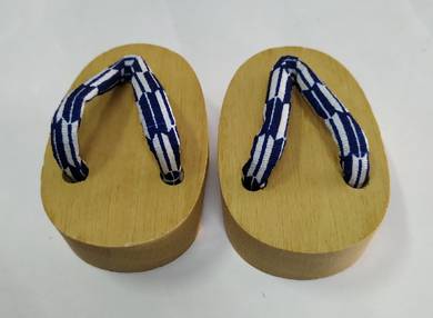 Miniature Japanese Traditional Wooden Clogs Shoes