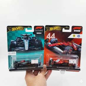 Hot Wheels Premium F1 Lewis Hamilton #44