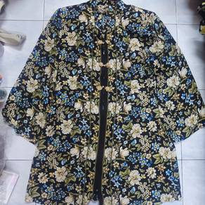 baju kurung floral 