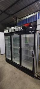 Display chiller refrigerator showcase peti sejuk k