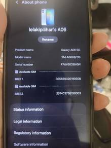 Samsung A06 5G 16gb and 128 gb
