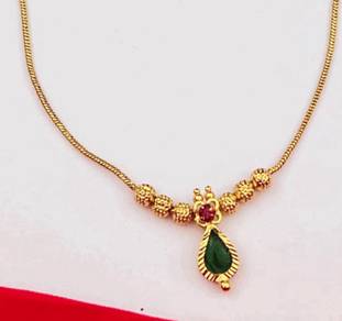 Green Pearl Necklace