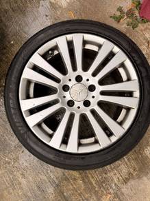 mercedes original 17 inch rim with tyre