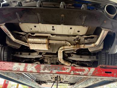 mercedes cla45s fullset pnp exhaust and downpipe