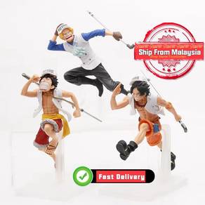 One Piece Running Three Brothers Sabo Ace LUFFY